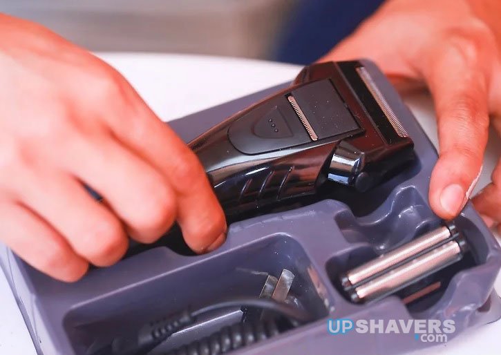 how to use an electric shaver for the first time?