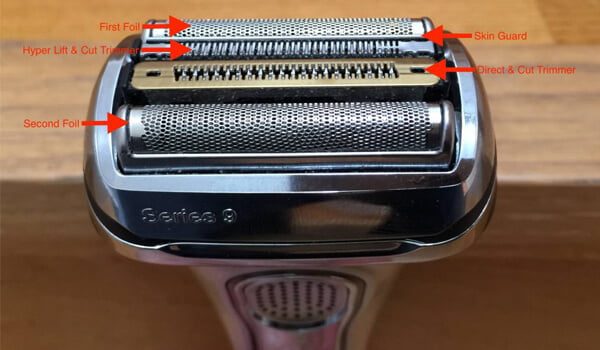 braun series 9 9295cc razor head