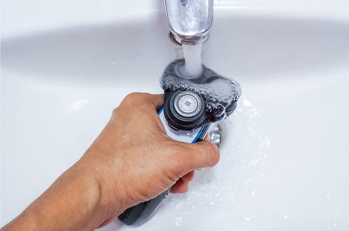 Clean your electric shaver after every use