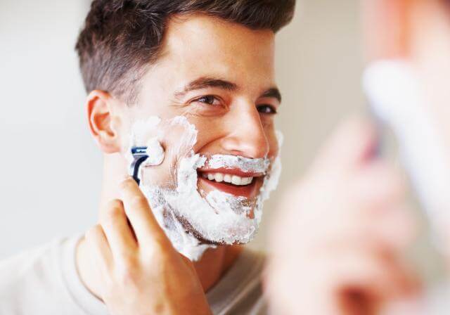 Use shaving cream can help you strip your hair better