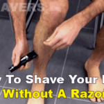 how to shave without a razor